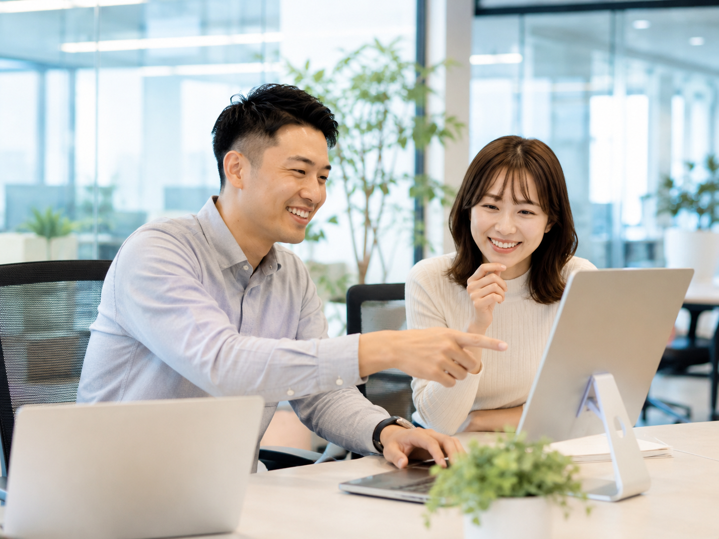 他のエンジニアと会話しながら進める