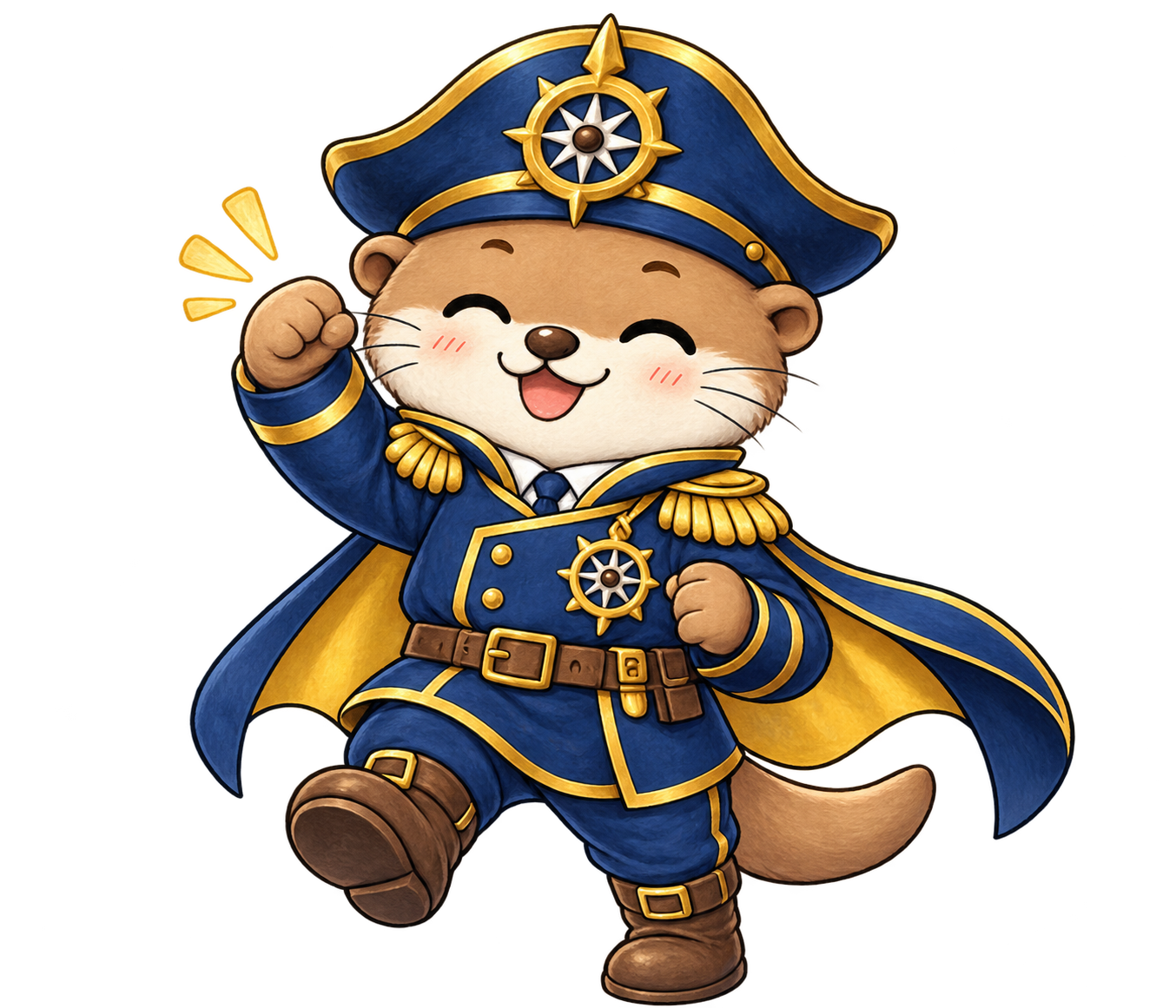 成果を喜ぶネアゲル将軍